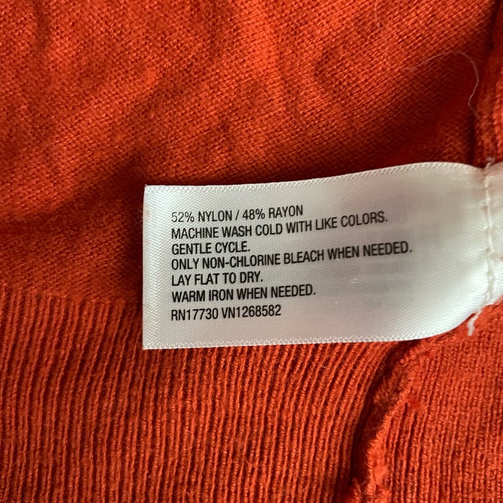 Mossimo Orange Shrug (Small) - Picture 7 of 7